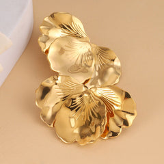 Wholesale 1 Pair French Style Butterfly 304 Stainless Steel 14K Gold Plated Ear Studs - coojewelry