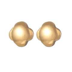 Wholesale 1 Pair Simple Style Flower Inlay 304 Stainless Steel Rhinestones Ear Studs - coojewelry