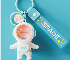 Wholesale 1 Piece Cute Astronaut PVC Unisex Bag Pendant Keychain - coojewelry