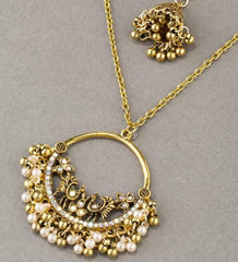 Wholesale Bohemian Bell Acrylic Alloy Double Layer Necklaces - coojewelry