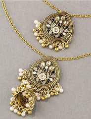 Wholesale Bohemian Bell Acrylic Alloy Double Layer Necklaces - coojewelry