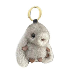 Wholesale Cartoon Style Cute Rabbit Plush Bag Pendant Keychain - coojewelry