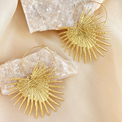 Wholesale Simple Classic Style Solid Color 304 Stainless Steel Plating Drop Earrings for Women - coojewelry