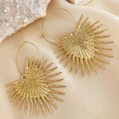 Wholesale Simple Classic Style Solid Color 304 Stainless Steel Plating Drop Earrings for Women - coojewelry