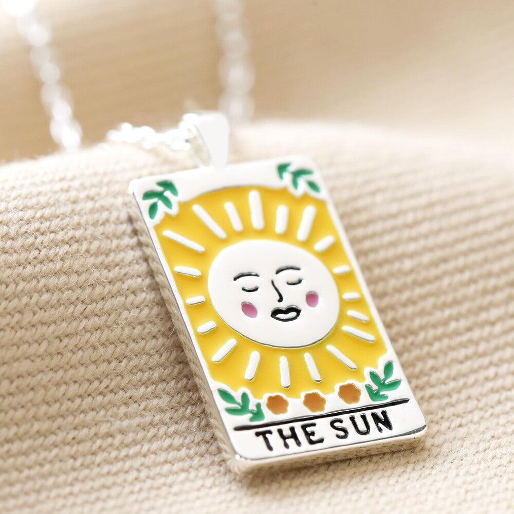 Wholesale Titanium Steel 304 Stainless Steel Gold Plated Rhodium Plated Retro Enamel Geometric Pendant Necklace - coojewelry