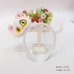 Wholesale Women's Casual Cute Cat Flannel Hair Band - coojewelry