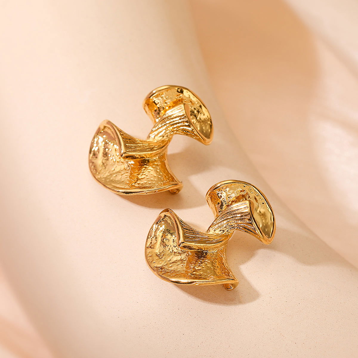 wholesale Retro Simple Classic Solid Color 304 Stainless Steel Ear Studs - coojewelry